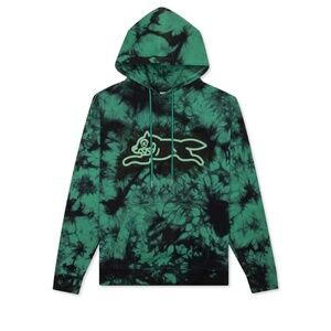 ICE CREAM Billionaire Boys Club XL Pine Green Dog Hoodie Sweatshit Pullover